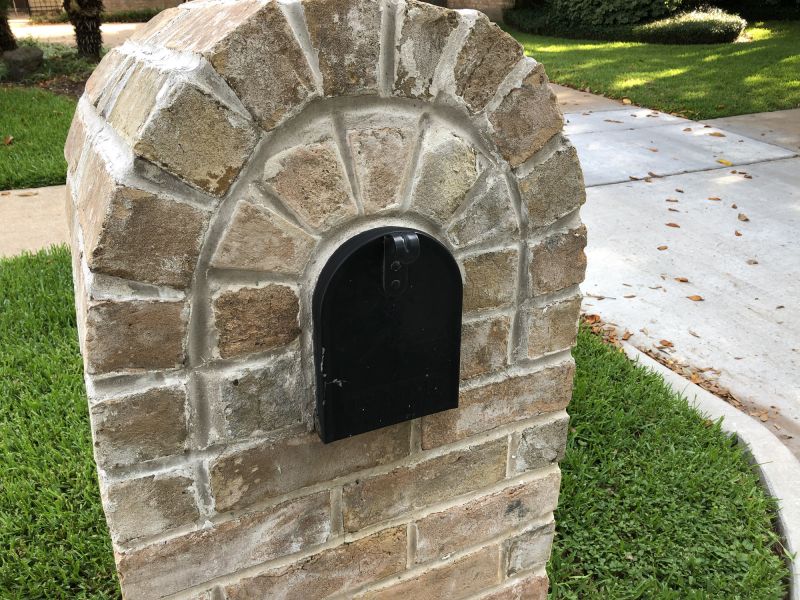 Brick Mailbox Repair